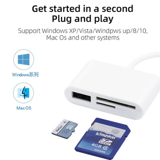 JDB Type C to SD card reader OTG USB data cable Micro SD