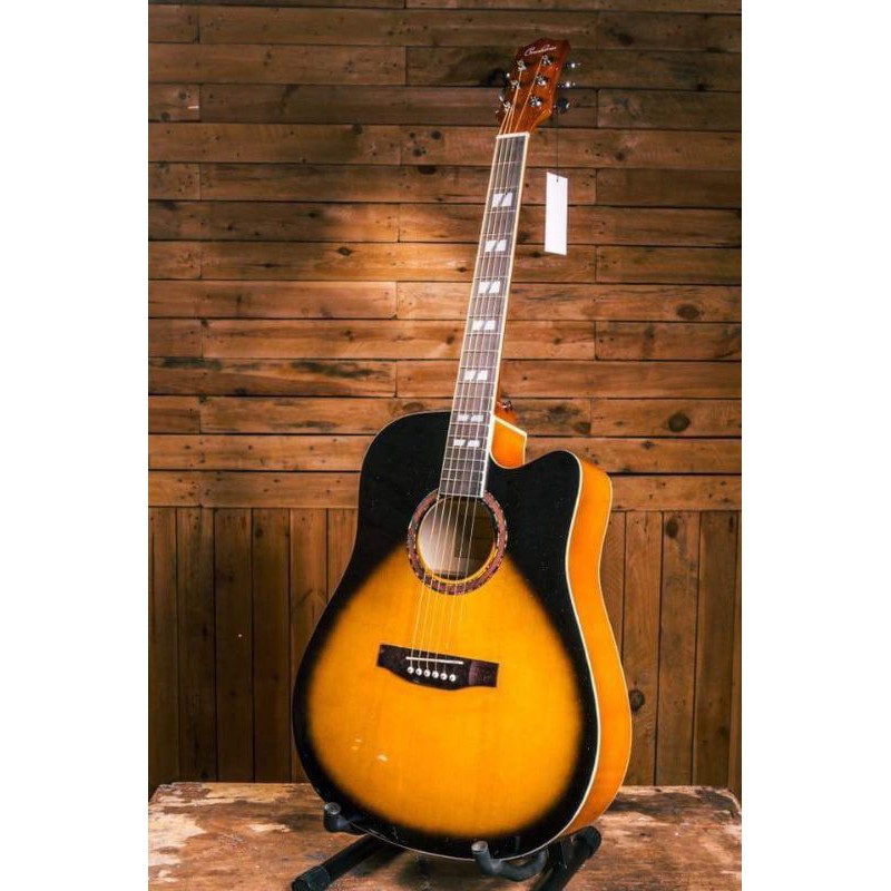 Cranberries Acoustic Guitar Sunburst 41'Inches 5way Equalizer with