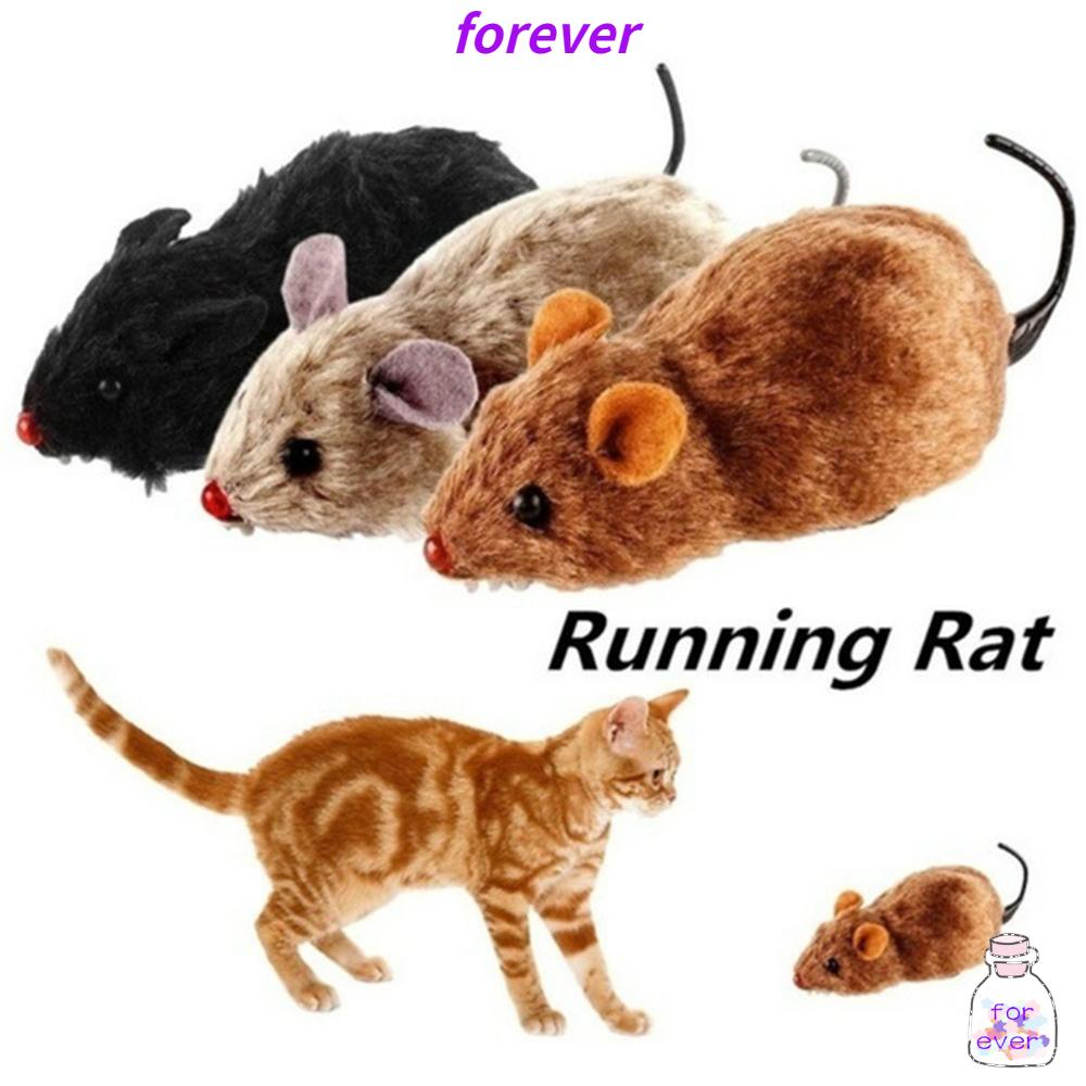 FOREVER Cute Fake Mouse Mechanical Motion Rat Squeak Noise Clockwork