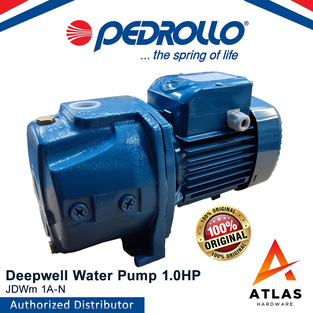 Pedrollo Deep well water Pump 1.0Hp Shopee Philippines