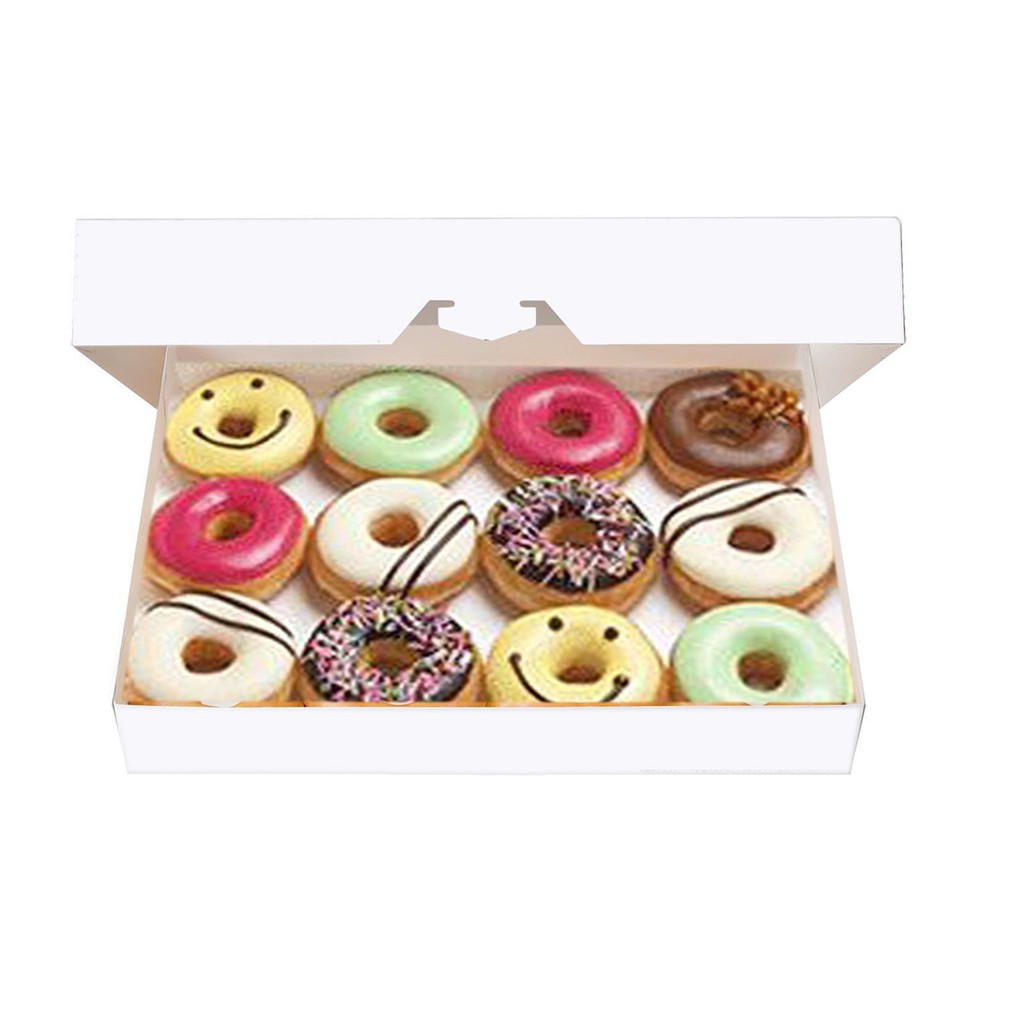 50pcs Donut box / doughnut box by 12 Shopee Philippines