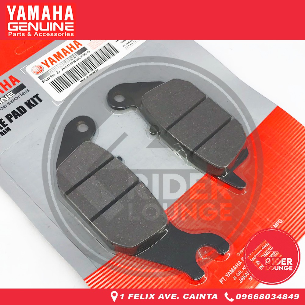 Rider Lounge GENUINE YAMAHA BRAKE PAD KIT 2 for Yamaha Sniper150 [ 1PA