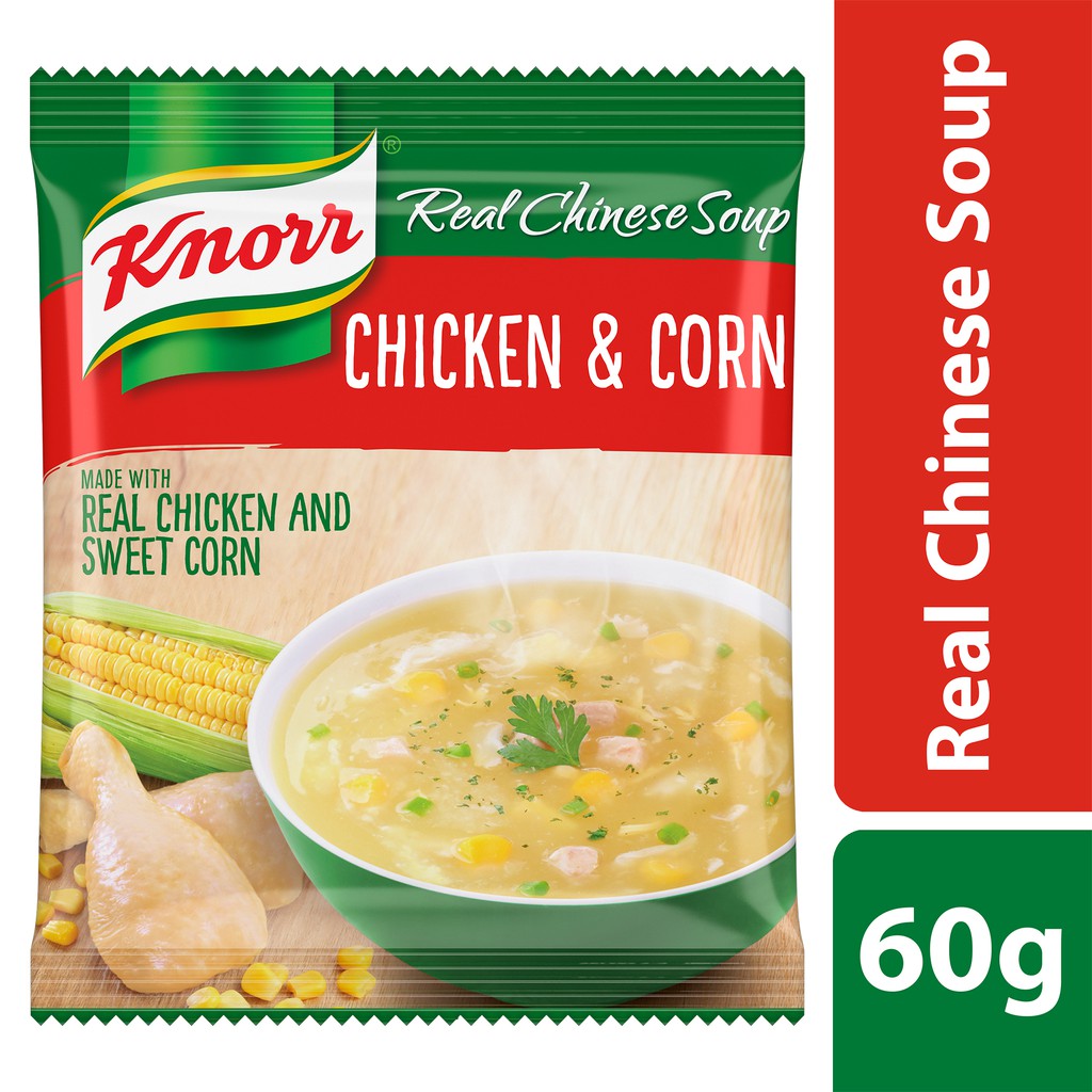 Knorr Chicken and Corn Soup Mix 60G Shopee Philippines