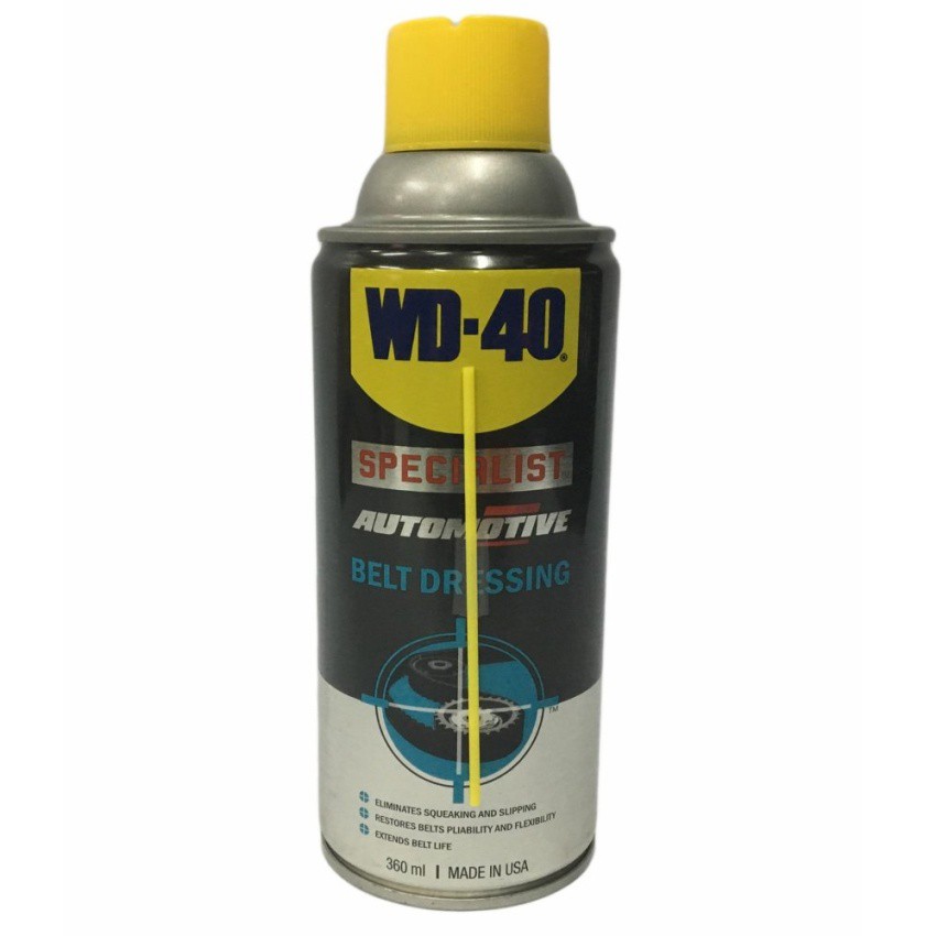 WD40 BELT DRESSING automotive specialist 360ML WD40 XDE Shopee