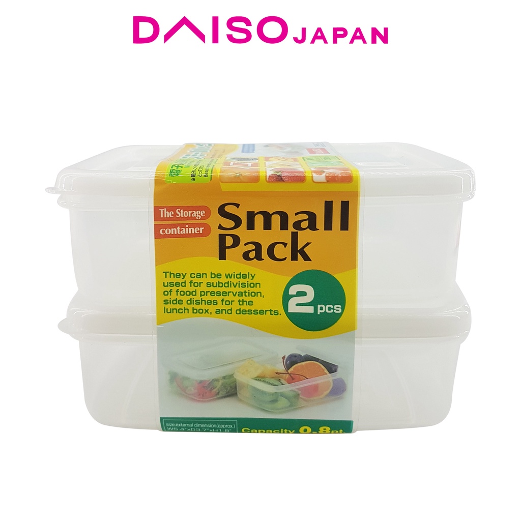 Daiso Food Container 380ml 2 pcs Shopee Philippines