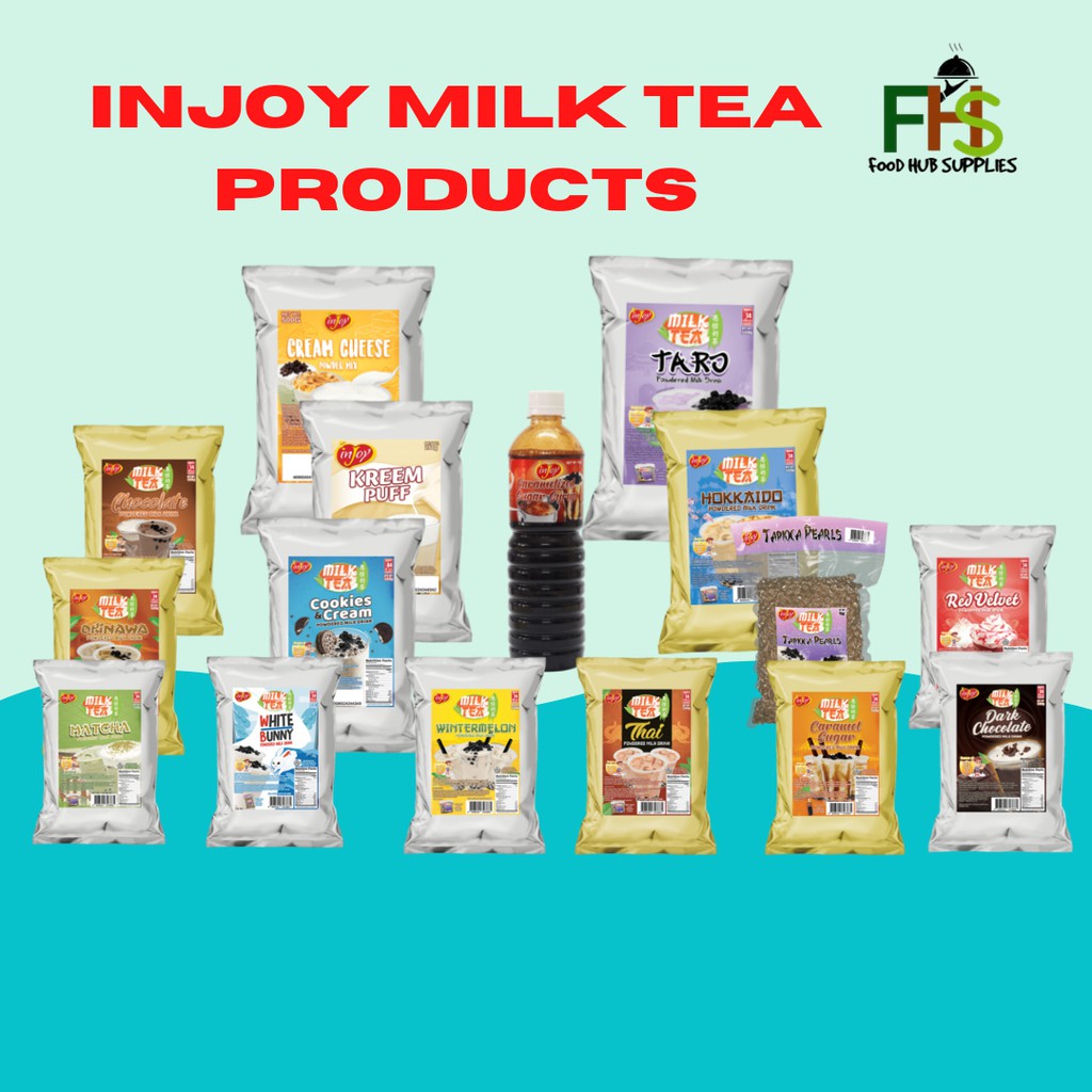 InJoy Milk Tea Flavors 500 g Shopee Philippines