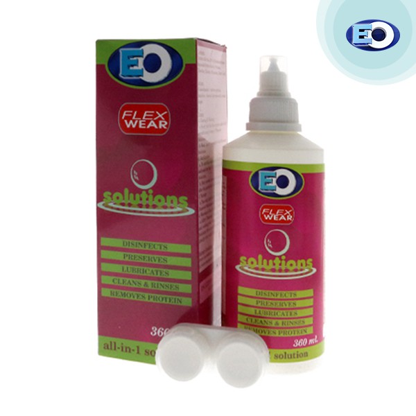 EO Flexwear AllIn1 Contact Lens Solution 360ml Shopee Philippines