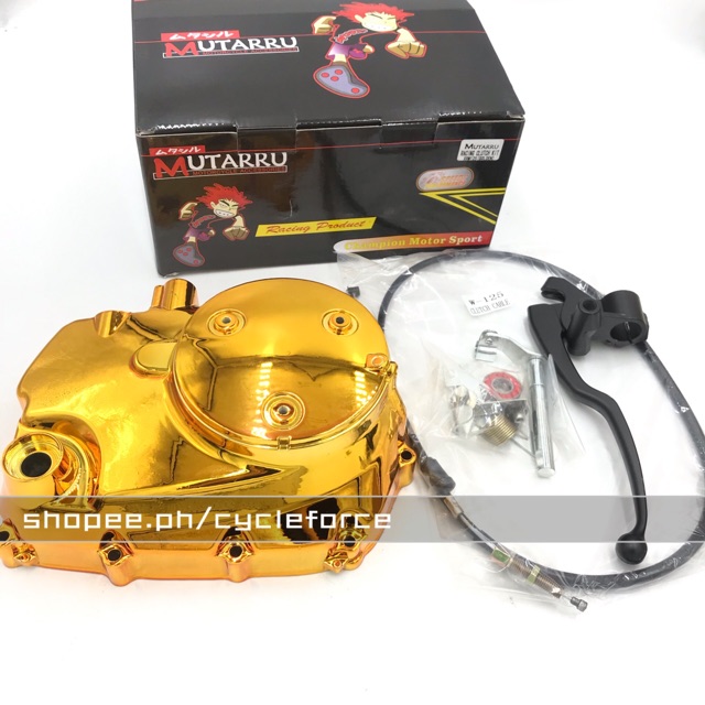 motorcycle racing clutch kit assy for xrm125 or wave125 plating gold Shopee Philippines