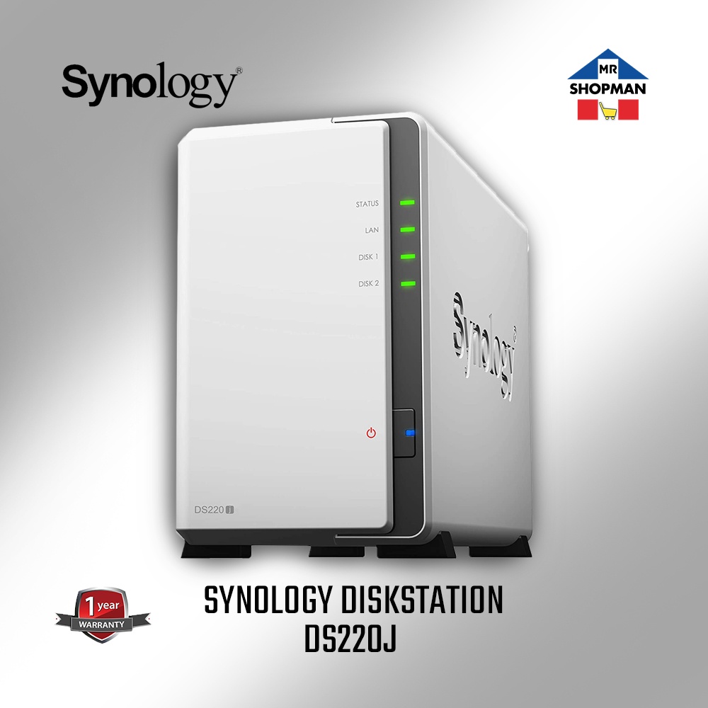 Synology DiskStation DS220j Personal cloud solution for data sharing