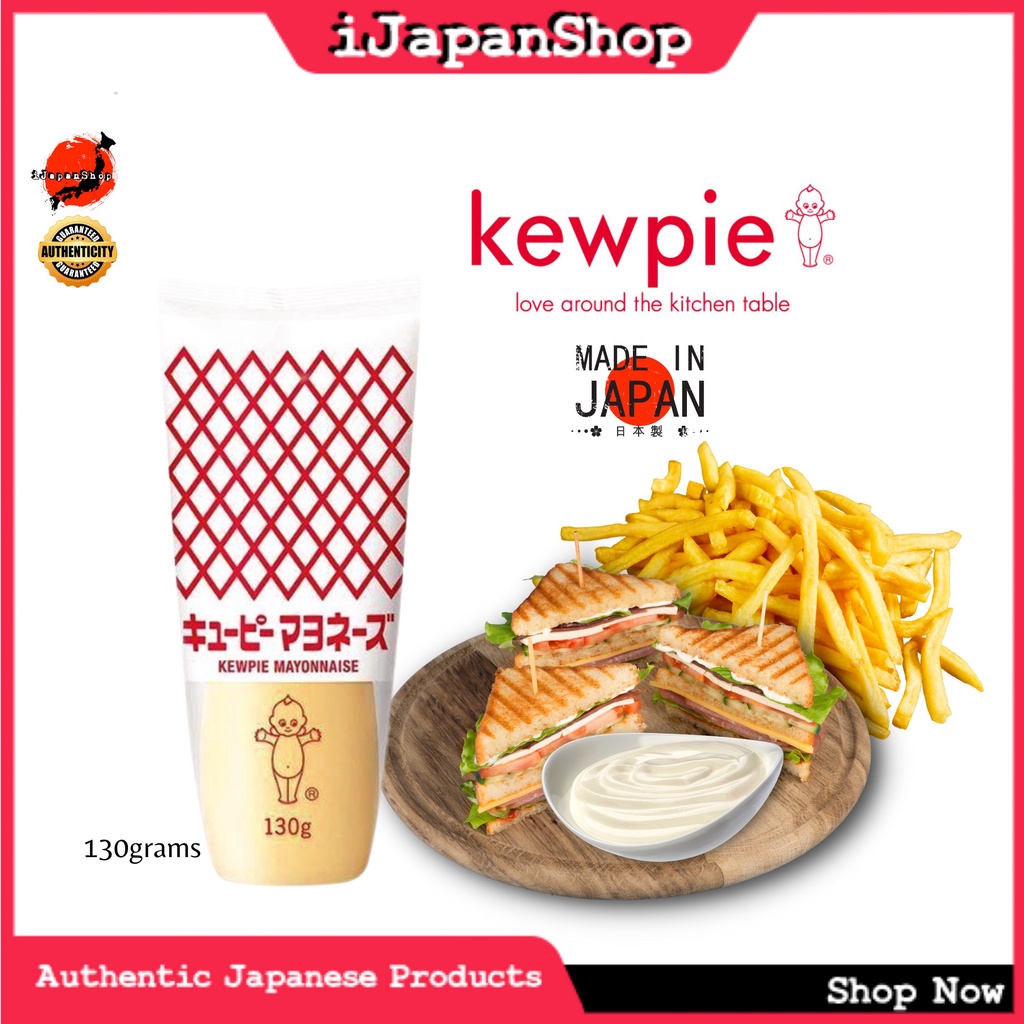 Kewpie KetoFriendly and Low Carb Diet Japanese Mayonnaise 130g 9/2023