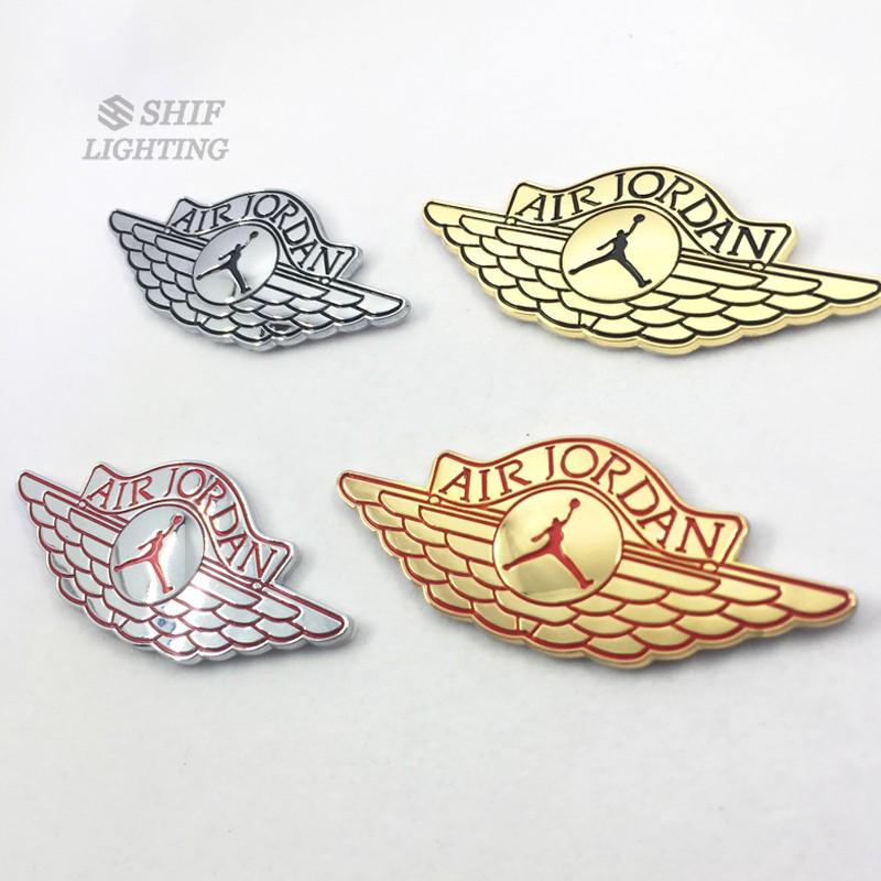 1 x Metal AIR JORDAN Logo Auto Body Emblem Badge Sticker Shopee