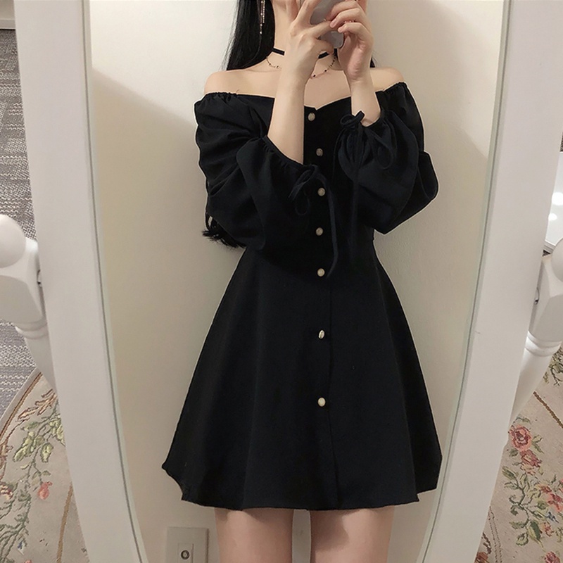 Korean Black Dress Outfit atelieryuwa.ciao.jp