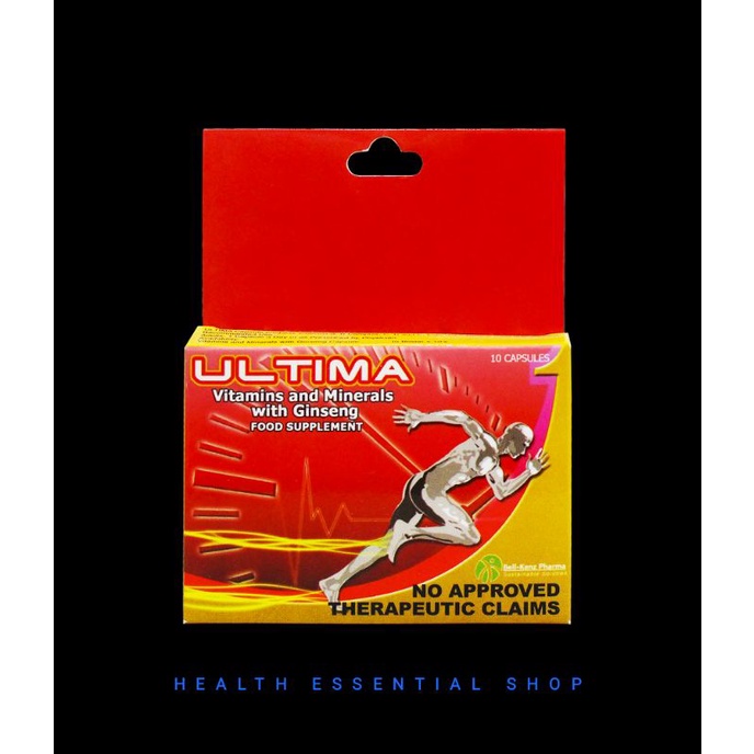 Ultima Vitamins and Minerals with Ginseng 10s Shopee Philippines