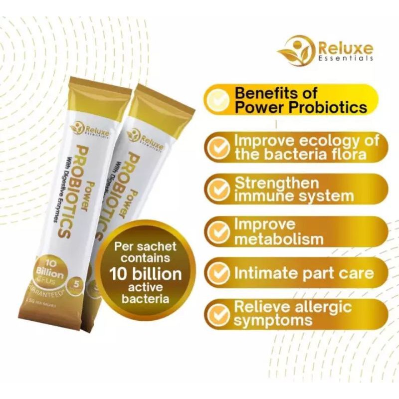 Power Probiotics with Digestive Enzymes 10 Billion FCU 5 Strains Good