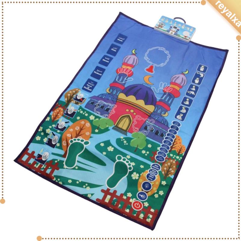 Electronic Smart Child Muslim Prayer Rug, Speaker Talking Prayer Mat