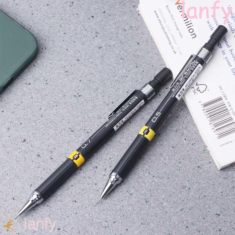 LANFY Mechanical Pencils Writing School Supplies 0.5/0.7mm Stationery