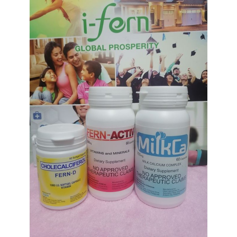 FERND/FERNACTIV/MILKCA 100 AUTHENTIC(POWER TRIO) Shopee Philippines