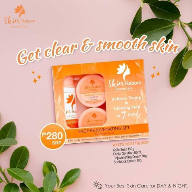 Skin Reborn Essentials Rejuvenating Set Shopee Philippines