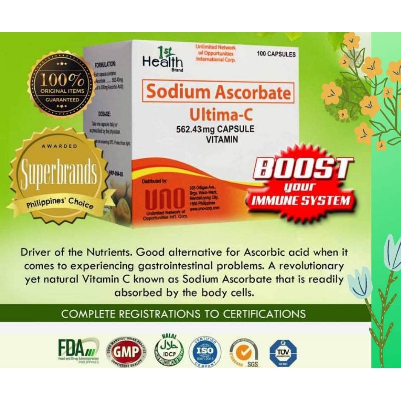 UltimaC Alkaline Vitamins 100 capsules (COD) Shopee Philippines