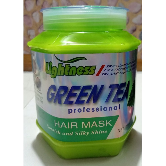 LIGHTNESS GREEN TEA HAIR MASK 1000ml (ONHAND) Shopee Philippines