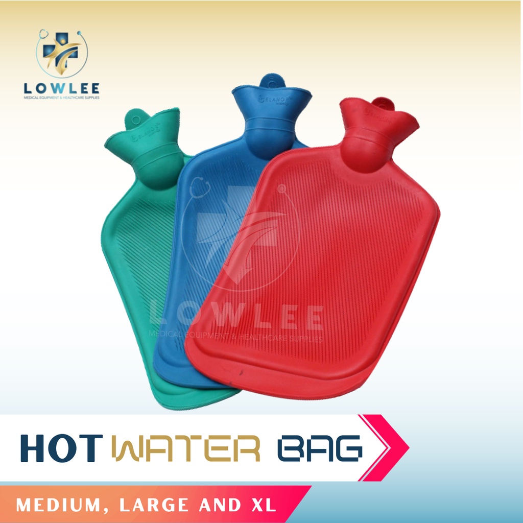 First Aid Hot Compress Bag Rubber (Big) Shopee Philippines Hot Water