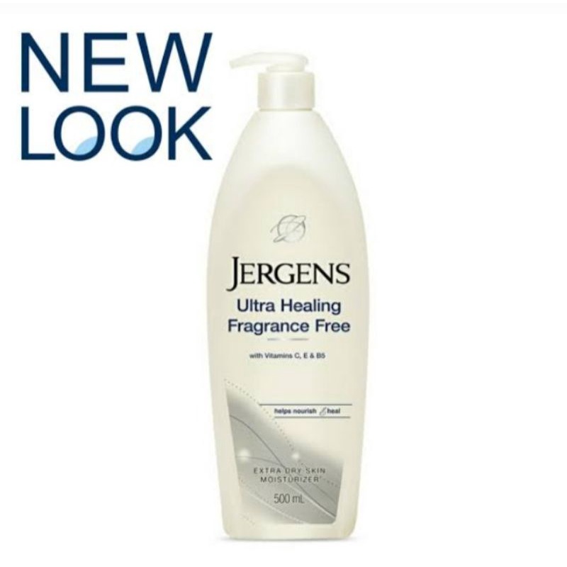 Jergens Ultra Healing Fragrance free Lotion extra dry skin 100ml 200ml