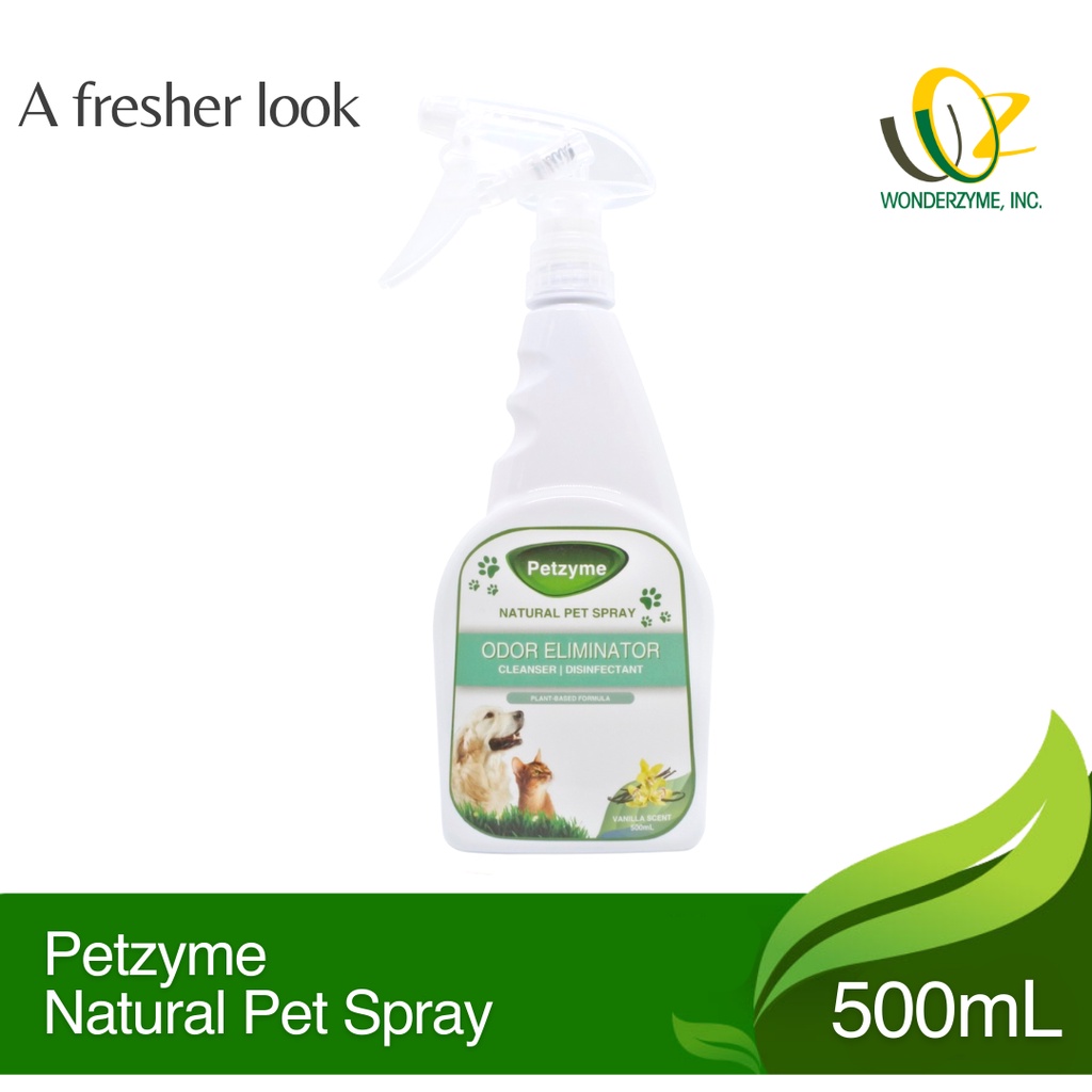 Petzyme Odor Remover Disinfectant Cleaner 3 in 1 Spray 500 ml Shopee