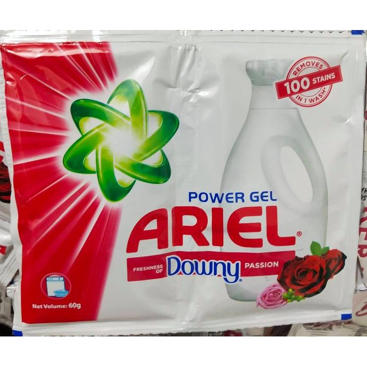 Ariel Liquid Detergent 60g (Sold by 6's) Shopee Philippines