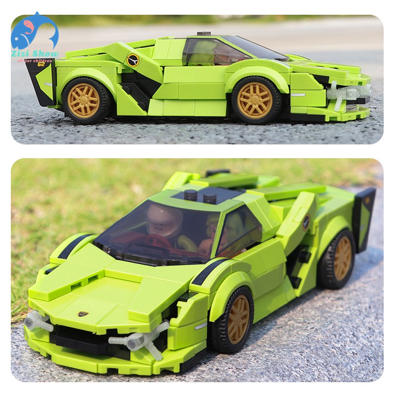 LEYU Super Racing Car Building Blocks FKP37