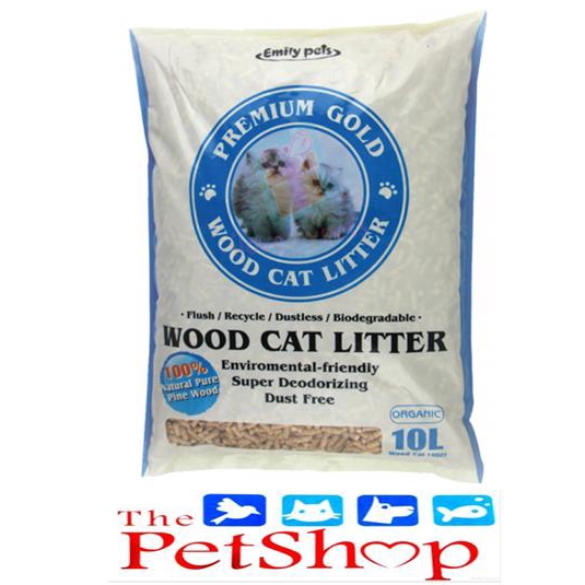 Emily Pets Wood Pellet Cat Litter 10L/5.5kg) Shopee Philippines