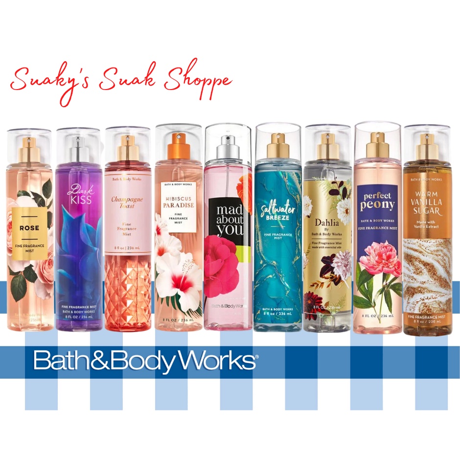 Original Bath and Body works Fragrance Mist perfume 236ml (AUTHENTIC) Shopee Philippines