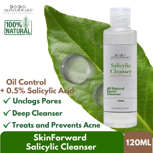 [ FACIAL CLEANSING SALICYLIC ACID CLEANSER + OIL CONTROL ] SkinForward