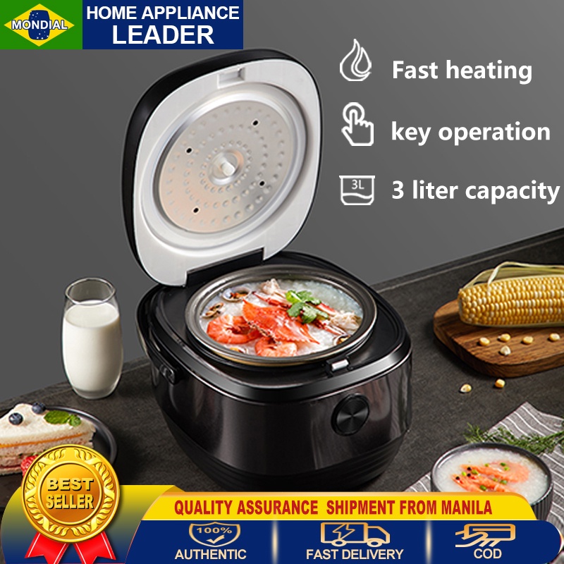 MONDIAL 3L rice cooker large capacity rice cooker 8L multifunctional canteen Shopee Philippines