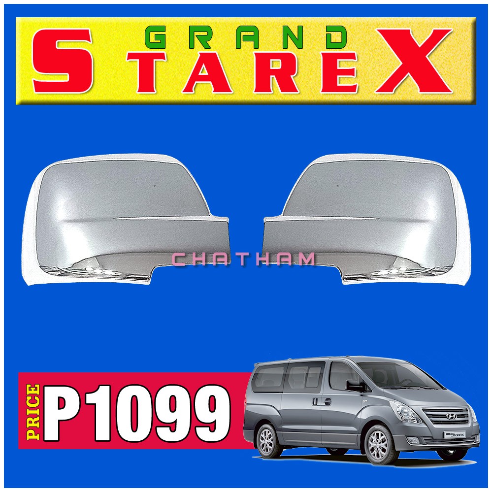 Side Mirror Cover for Hyundai Grand Starex 2008 to 2020 (Chrome