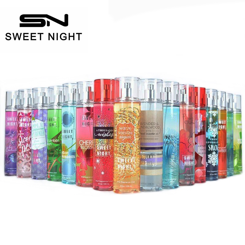 oil based perfume Sweet Night Signature Collection Fragrance Mist