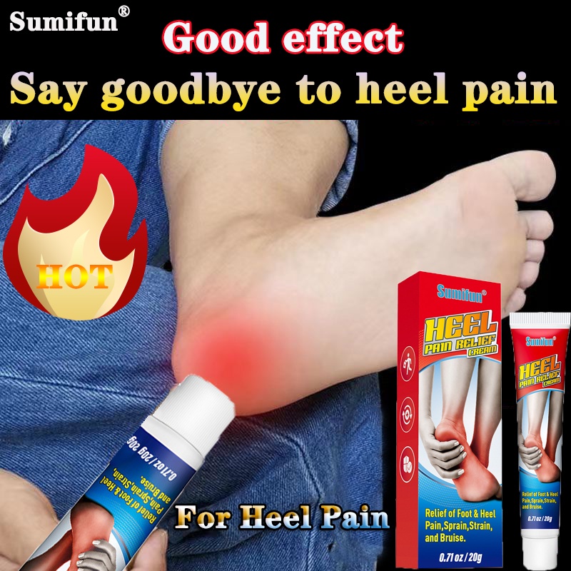 Sumifun Heel Pain Relief Cream Foot Heel Analgesic Cream Tendonitis