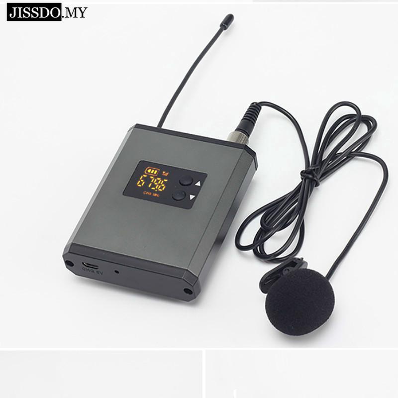 UHF Wireless Headset /Lavalier Lapel Microphone System with Bodypack Transmitter Shopee