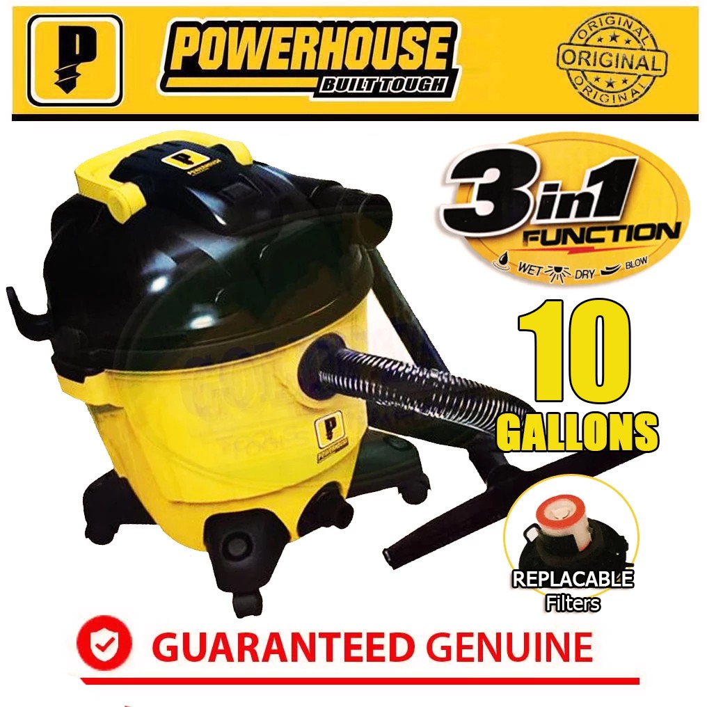 Powerhouse PH0910 Gal Wet & Dry Vacuum Cleaner Shopee Philippines