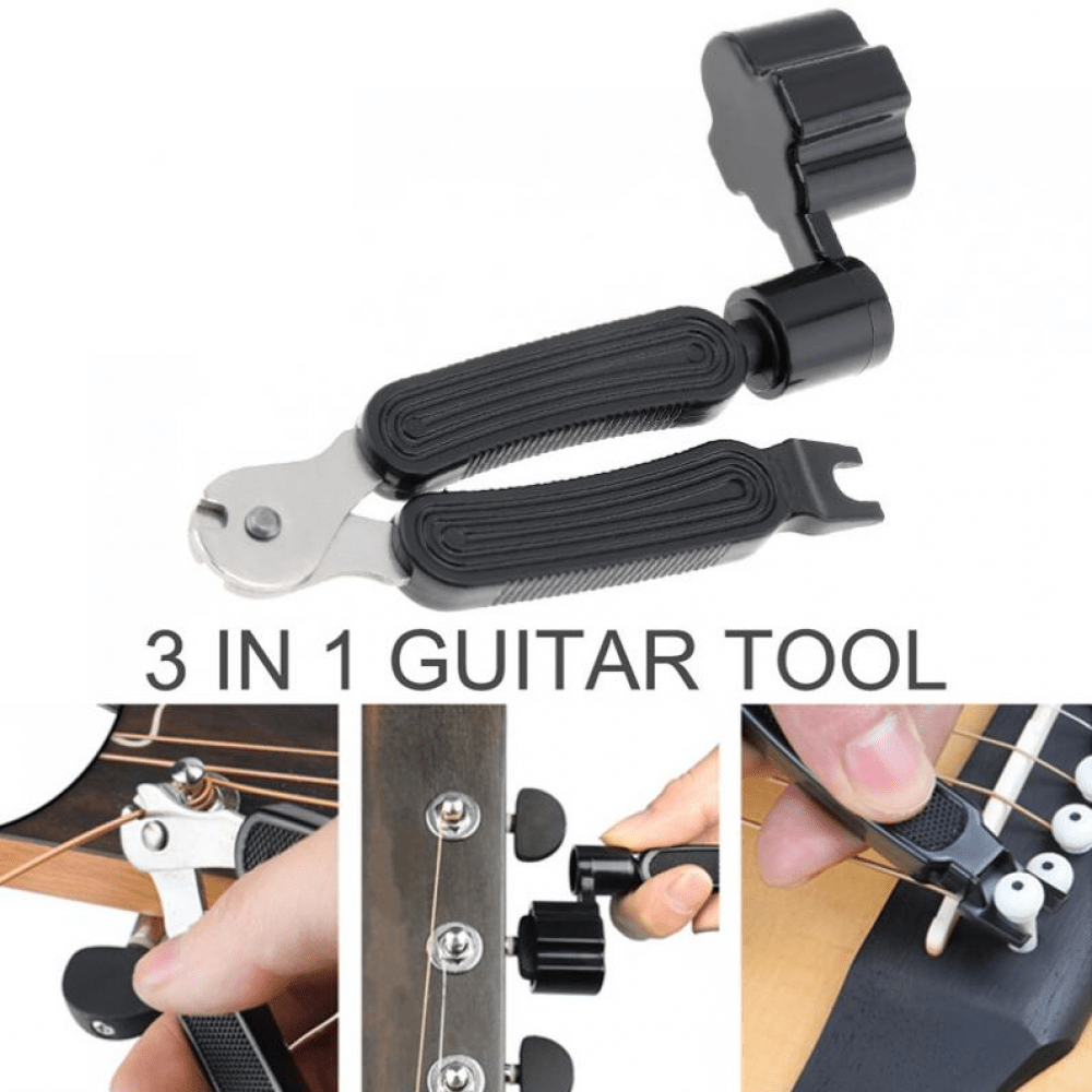KAWES Guitar String Cutter Clippers Bridge Pin Puller Peg Winder