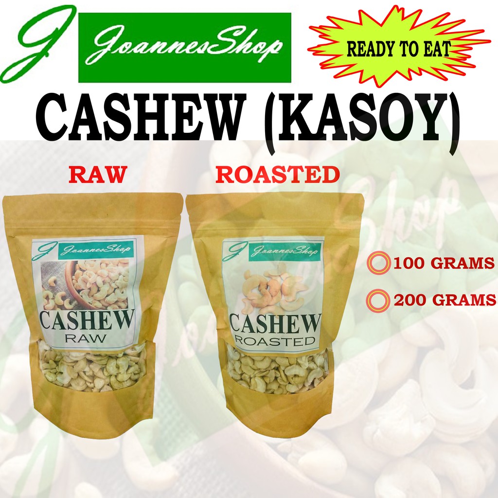 KASOY CASHEW NUTS ROASTED OR RAW SULIT PACK Shopee Philippines