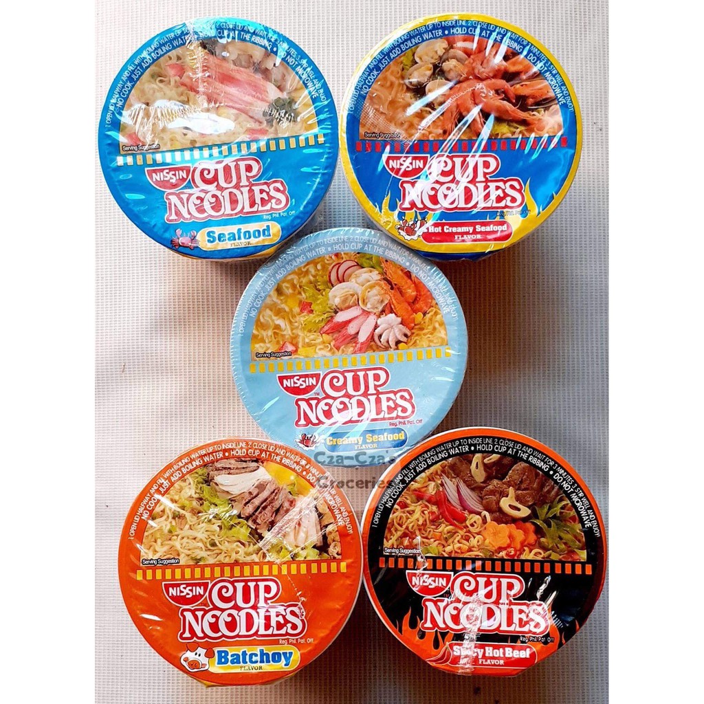Nissin Instant Cup Noodles Tom Yum Goong Flavor 75g