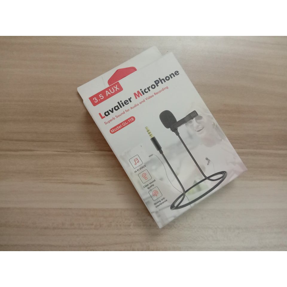 LAVALIER MICROPHONE ( GL119 ) Shopee Philippines