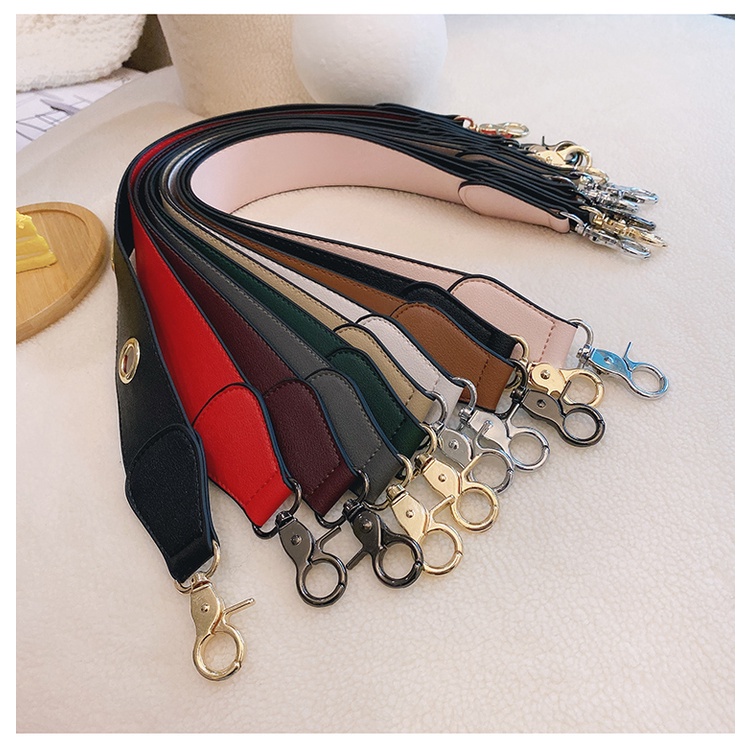 55x3.5CM Wide PU Leather Shoulder Strap Bag Belt Handle accessories