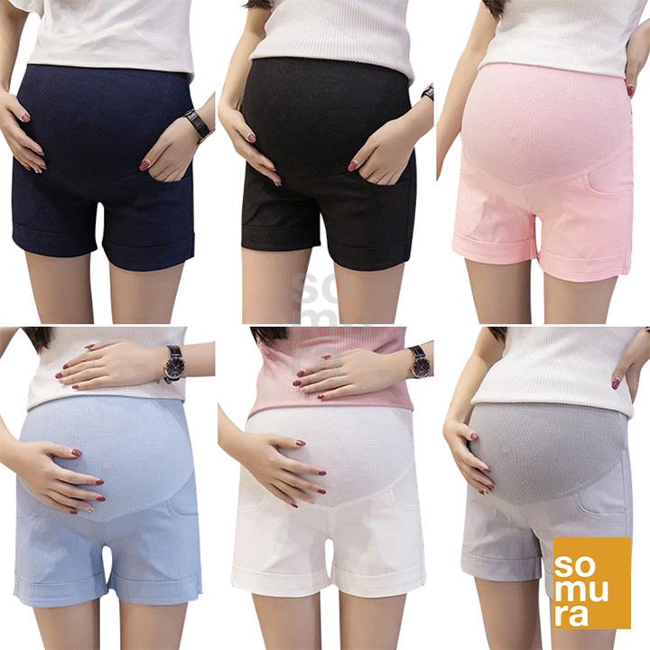 Highwaisted Maternity Shorts for pregnant women (611) (SSC48