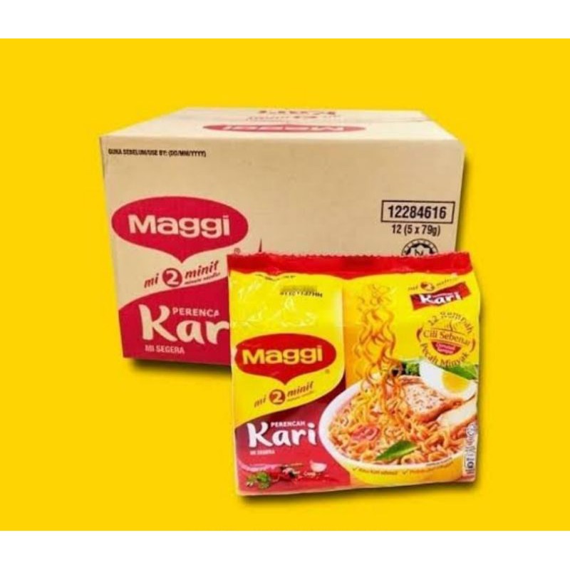 Maggi® 3 Minute Curry Instant Noodles 4 x 59g Maggi®