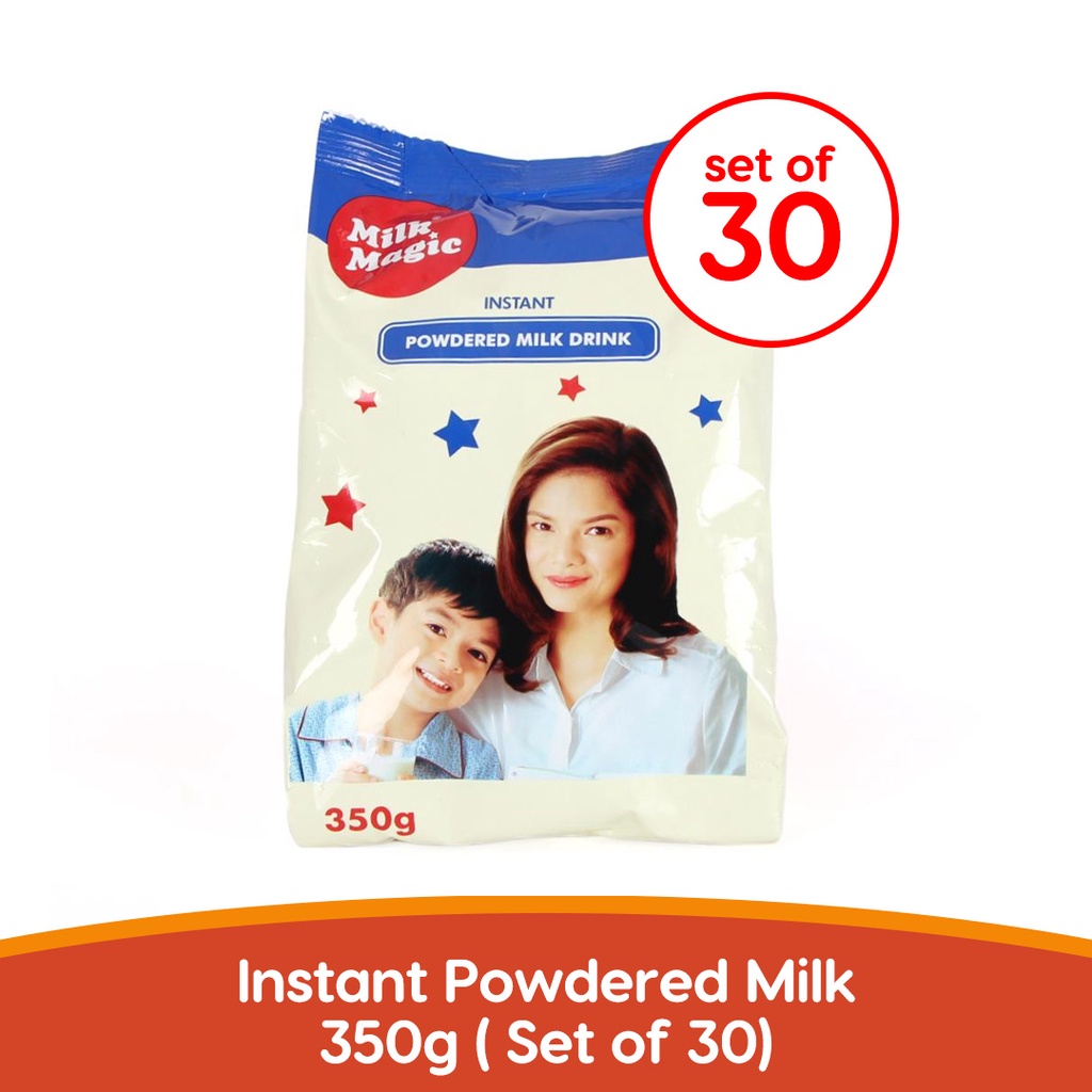 BelowSrp Grocery Milk Magic Instant Filled Milk Powder 350g (Set of 30
