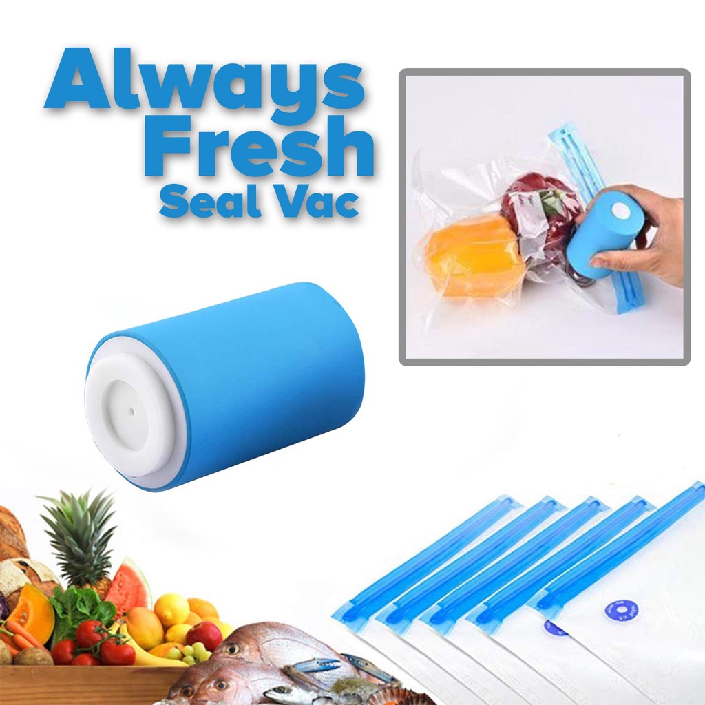 fitforhauss Affordable Mini Vacuum Sealer Always Fresh Seal Vac, AS