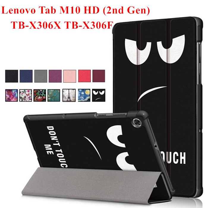Folding Flip Case for Lenovo Tab M10 HD 2nd Gen TBX306X TBX306F 10.1
