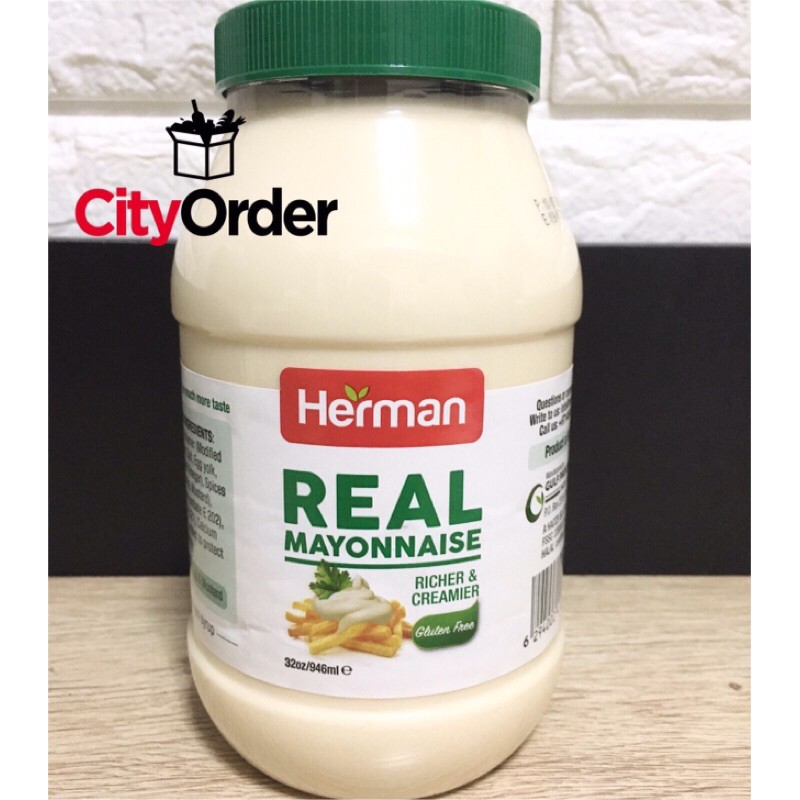 Herman Real Mayo & Gold Mayo 946ml 32oz Shopee Philippines