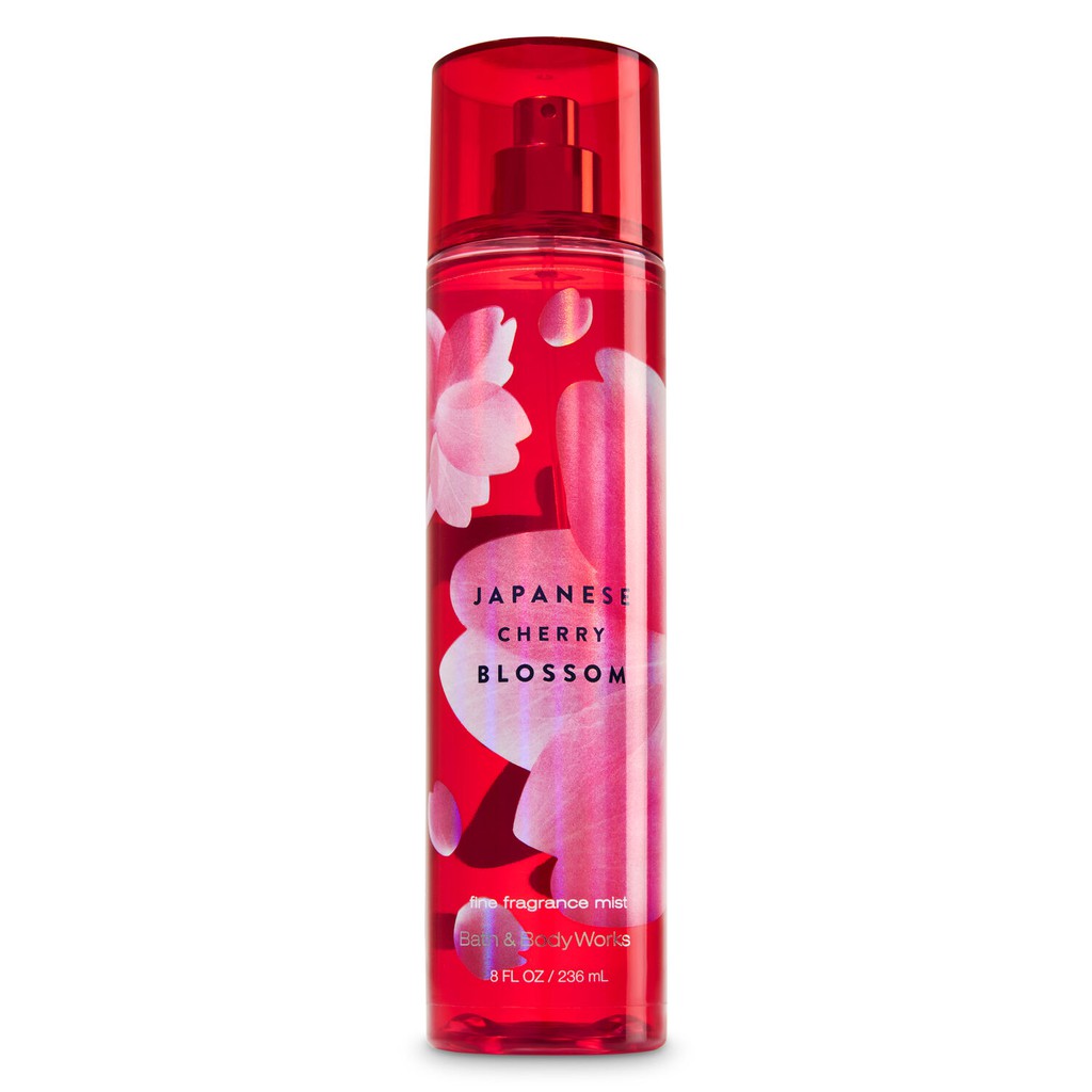 Bath & Body Works Fine Fragrance Body Mist JAPANESE CHERRY BLOSSOM